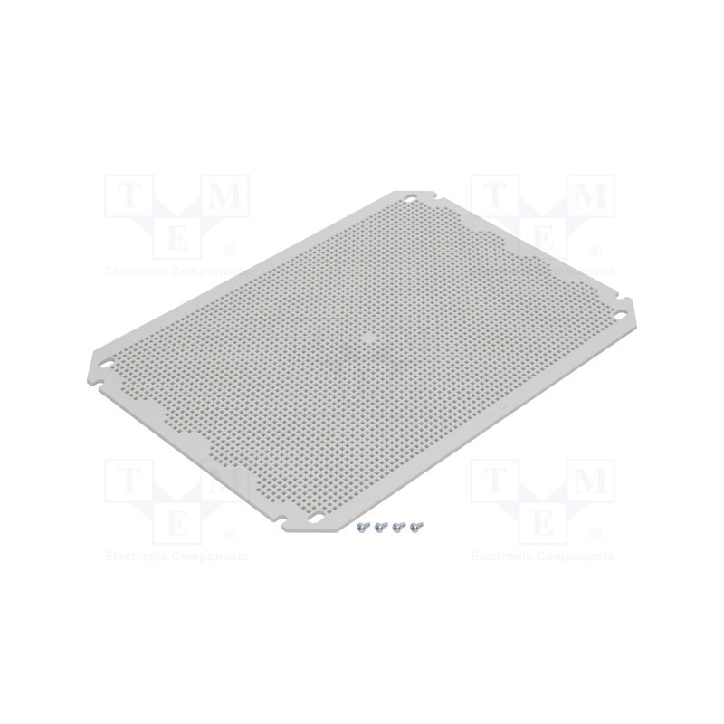 1 pcs x FIBOX - NEO MPI 4232 - Mounting plate, plastic, perforated