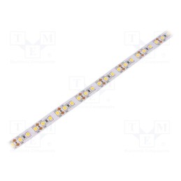 1 m x WISVA OPTOELECTRONICS - HH-S120F010-2835WW-24 WHITE PCB IP20 - LED tape, white warm, 2835, 24V, LED/m: 120, 10mm, white PC