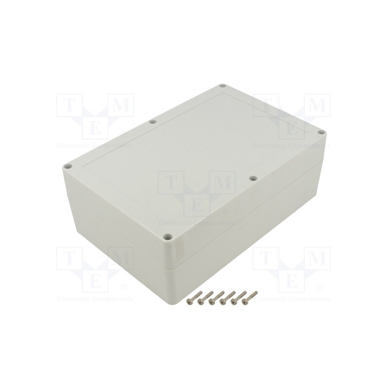 1 pcs x KRADEX - ZP210.140.75JH TM ABS - Enclosure: multipurpose, X: 140mm, Y: 210mm, Z: 75mm, ZP, ABS, gasket