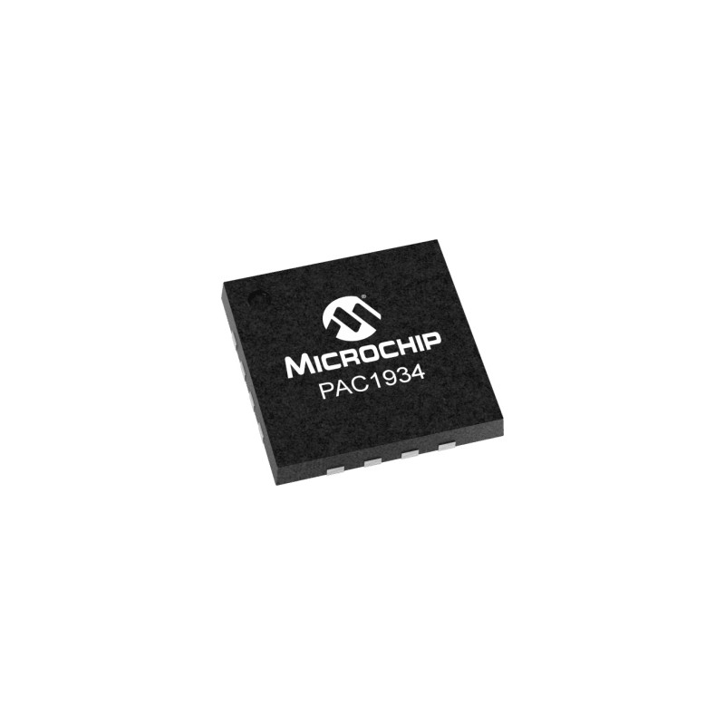 3300 pcs - Microchip PAC1934T-I/JQ, Current Monitor 16-Pin, UQFN