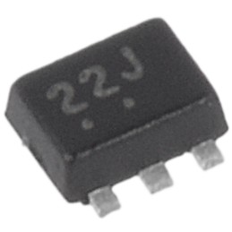 4000 pcs - onsemi NUF2042XV6T1G, Quint-Element Bi-Directional ESD Protection Diode, 0.22W, 6-Pin SOT-563