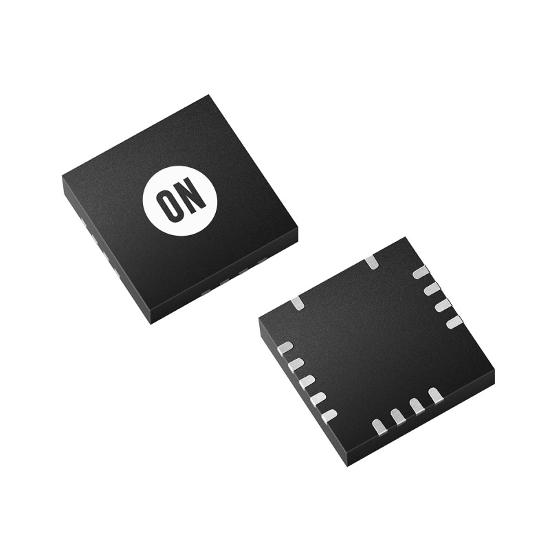 4000 pcs - onsemi NCP51820AMNTWGOS, DualLow Side/High Side, High Side, Low Side Power Switch IC 15-Pin, QFN