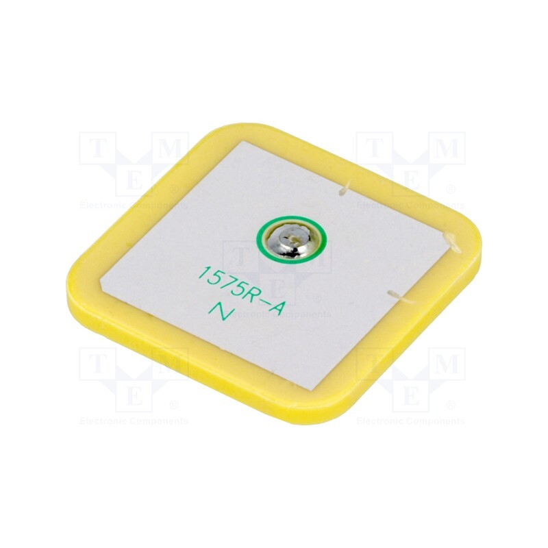 1 pcs x SR PASSIVES - ANT1575-2520A - Antenna, GPS, RHCP, 50Ω, 25x25x2mm, ceramics, -40÷105°C, 1.575GHz