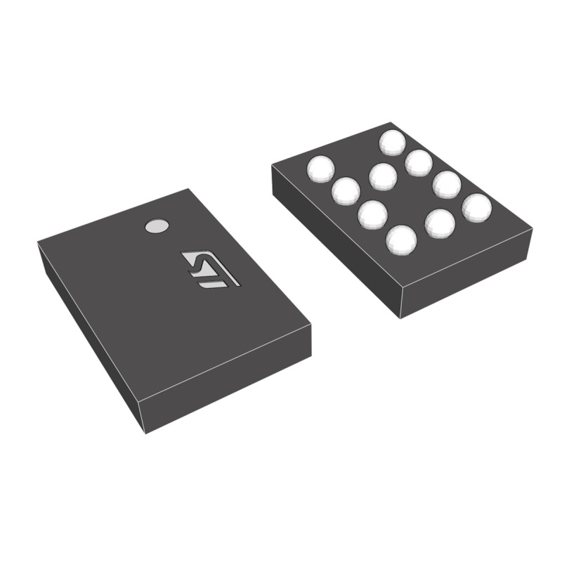 5000 pcs - STMicroelectronics STC3115AIJT, Battery Fuel Gauge IC, 2.7 to 4.5 V 10-Pin, CSP