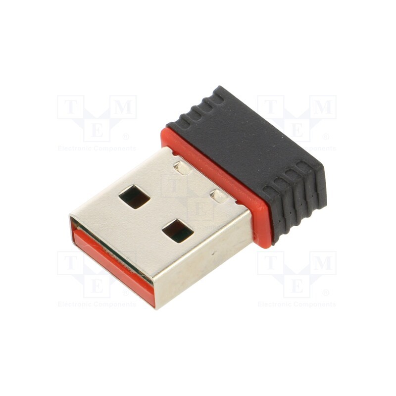 1 pcs x SAVIO - SAVKABELCL-43 - PC extension card: WiFi network, USB A plug, USB 2.0, black