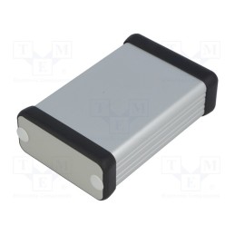 1 pcs x HAMMOND - 1455C801 - Enclosure: with panel, 1455, X: 54mm, Y: 80mm, Z: 23mm, aluminium