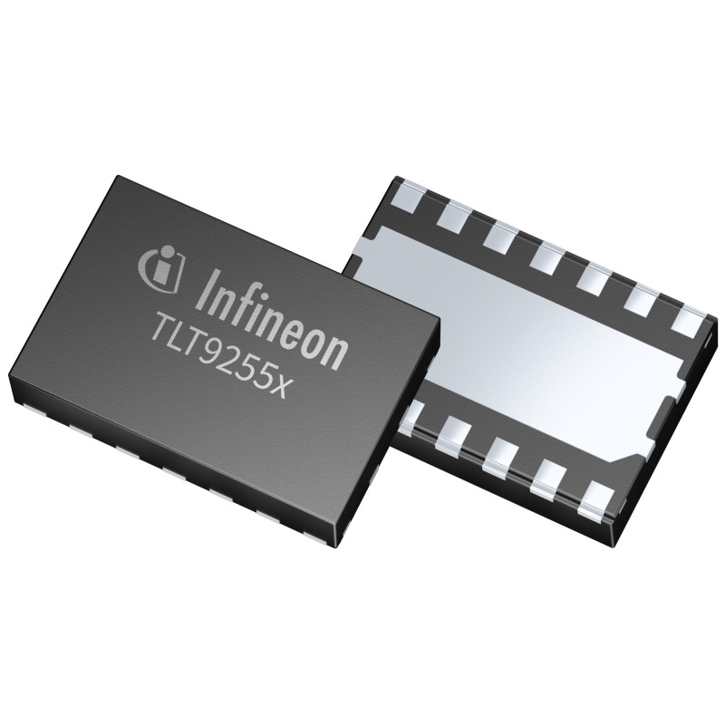 5000 pcs - Infineon TLT9255WLCXUMA1, CAN Transceiver 5Mbps CAN