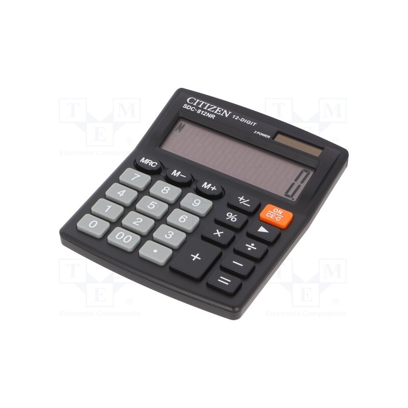 1 pcs x CITIZEN - SDC812NR - Calculator