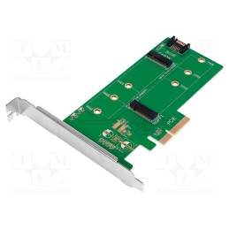 1 pcs x LOGILINK - PC0083 - PC extension card: PCIe, PCI Express 3.0,LED status indicator