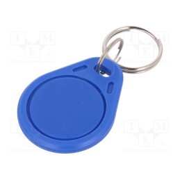 1 pcs x - S203-BE - RFID pendant, ISO 11784/5,T5577, plastic, blue, 125kHz