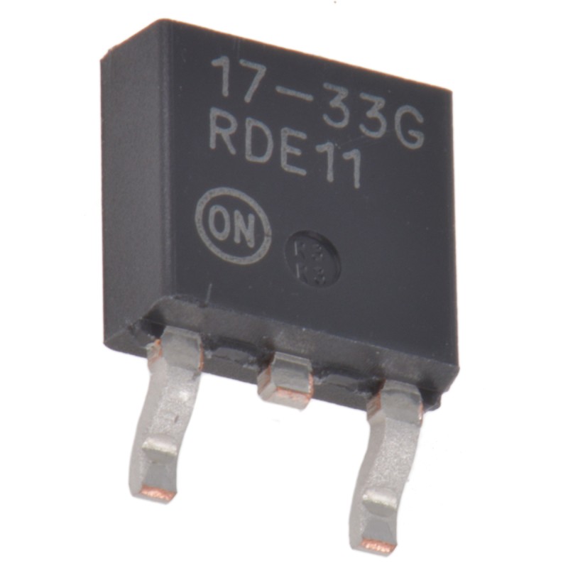 25 pcs - onsemi NCP1117DT33T5G, 1 Low Dropout Voltage, Voltage Regulator 2.2A, 3.3 V 3-Pin, DPAK
