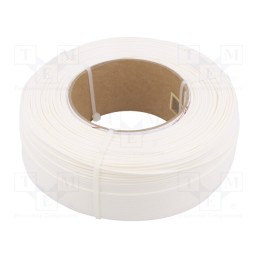 1 rol x ROSA 3D - 5907753133281 - Filament: PLA, 1.75mm, white, 190÷225°C, 1kg, Table temp: 40÷60°C