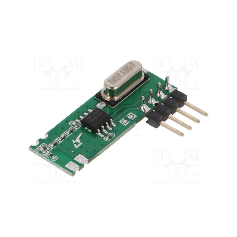 1 pcs x HOPE MICROELECTRONICS - RFM210LCF-433D - Module: RF, AM receiver, ASK,OOK, 433.92MHz, -114dBm, 1.8÷3.6VDC