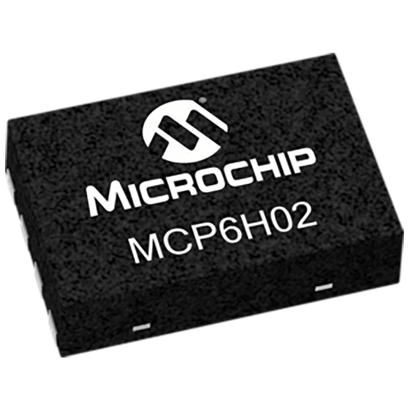 5 pcs - MCP6H02T-E/MNY Microchip, Op Amp, RRO, 1.2MHz, 3.5 - 16 V, 8-Pin TDFN