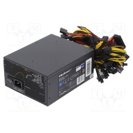 1 pcs x QOLTEC - 50147 - Power supply: computer, ATX, 1.6kW, 150x185x85mm