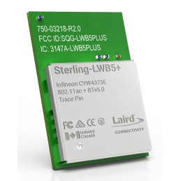10 pcs - Laird Connectivity 453-00047C 3.6V dc WiFi and Bluetooth Module, 802.11a, IEEE 802.11ac, IEEE 802.11b/g, IEEE 802.11n
