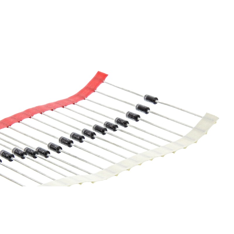 250 pcs - Taiwan Semi, 18V Zener Diode 5% 1 W Through Hole 2-Pin DO-41