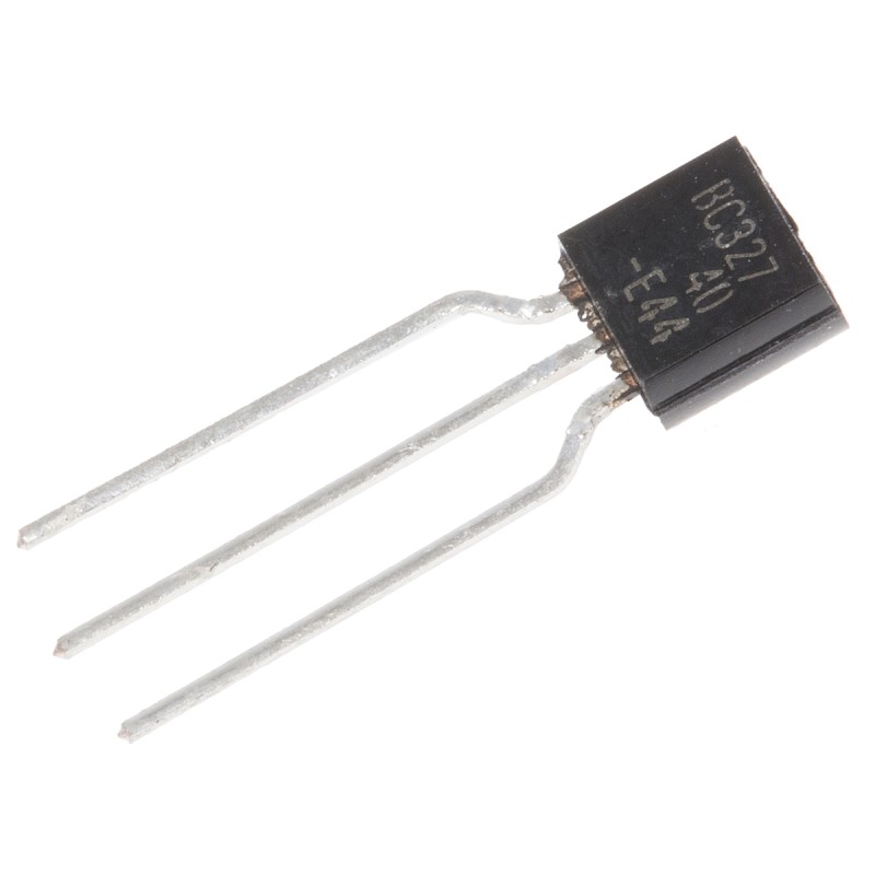 50 pcs - onsemi BC32740-ML PNP Transistor, -800 mA, -45 V, 3-Pin TO-92