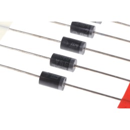 50 pcs - STMicroelectronics 1.5KE39A, Uni-Directional TVS Diode, 1500W, 2-Pin DO-201
