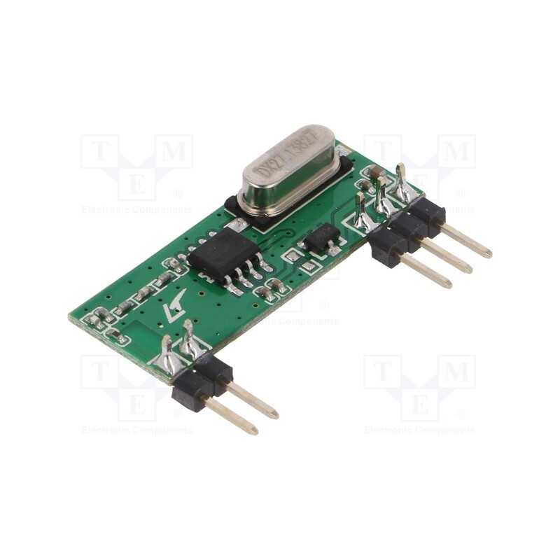 1 pcs x HOPE MICROELECTRONICS - RFM210LCF-433D-A - Module: RF, AM receiver, ASK,OOK, 433.92MHz, -114dBm, 4.5÷5.5VDC