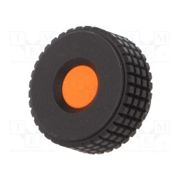 1 pcs x ELESA+GANTER - MBT.30 B-M5-C2 - Knob, Ø: 31mm, Int.thread: M5, 12mm, H: 24mm, technopolymer PP, MBT-B