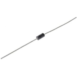 100 pcs - onsemi, 20V Zener Diode 5% 1 W Through Hole 2-Pin DO-41