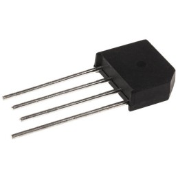 5 pcs - Vishay Bridge Rectifier, 4A, 100V, 4-Pin