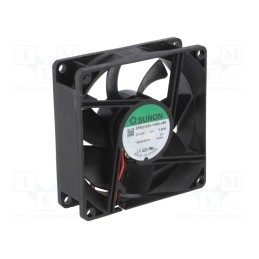 1 pcs x SUNON - EF80252B3-1000U-A99 - Fan: DC, axial, 24VDC, 80x80x25mm, 56.06m3/h, 28dBA, ball bearing