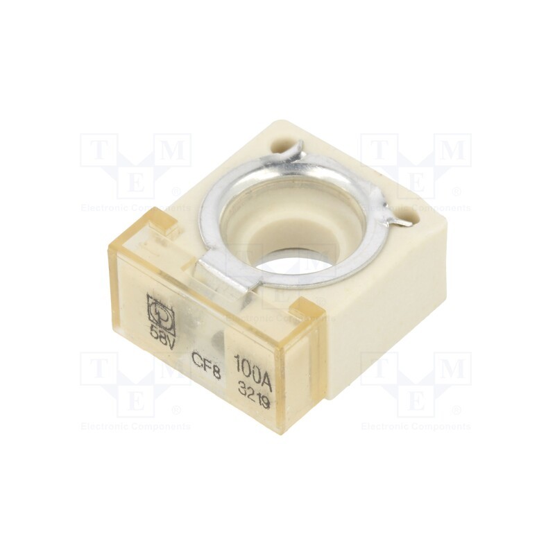 1 pcs x LITTELFUSE - 155.0892.6101 - Fuse: fuse, 100A, 58VDC, crimped, automotive, 20x23.5x11mm, CF