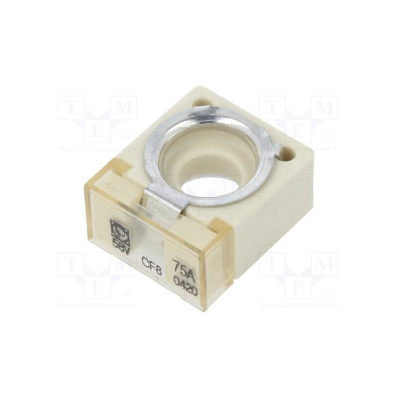 1 pcs x LITTELFUSE - 155.0892.5751 - Fuse: fuse, 75A, 58VDC, ceramic,automotive, CF
