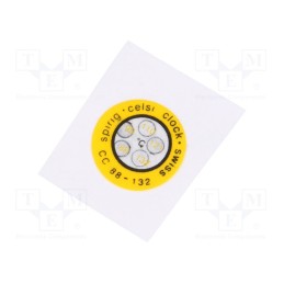 1 pcs x SPIRIG - CC-088/132 - Temperature indicator, 88°C,99°C,110°C,121°C,132°C, °C, Ø14mm