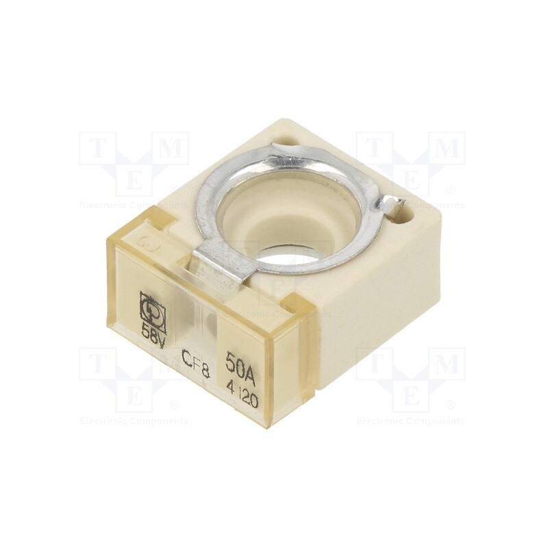 1 pcs x LITTELFUSE - 155.0892.5501 - Fuse: fuse, 50A, 58VDC, crimped, automotive, 20x23.5x11mm, CF