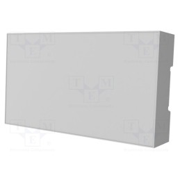 1 pcs x ITALTRONIC - 35.0914000.BL - Enclosure: for DIN rail mounting, Y: 90mm, X: 158mm, Z: 32mm, grey