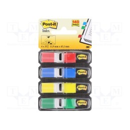 1 pcs x Post-it - 21200508769 - Indexing tabs, L: 11.9mm, W: 43.1mm