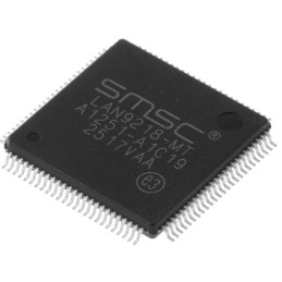 25 pcs - Microchip LAN9218-MT, Ethernet Controller, 10Mbps, 3.3 V, 100-Pin TQFP