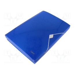 1 pcs x LEITZ - WOW-6/BL - Folder, A4, blue, Number of slots: 6