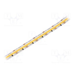 1 m x IPIXEL LED - S012480ZB1SF (WARM WHITE IP20) - COB LED tape, white warm, 12V, LED/m: 480, 12mm, white PCB, IP20