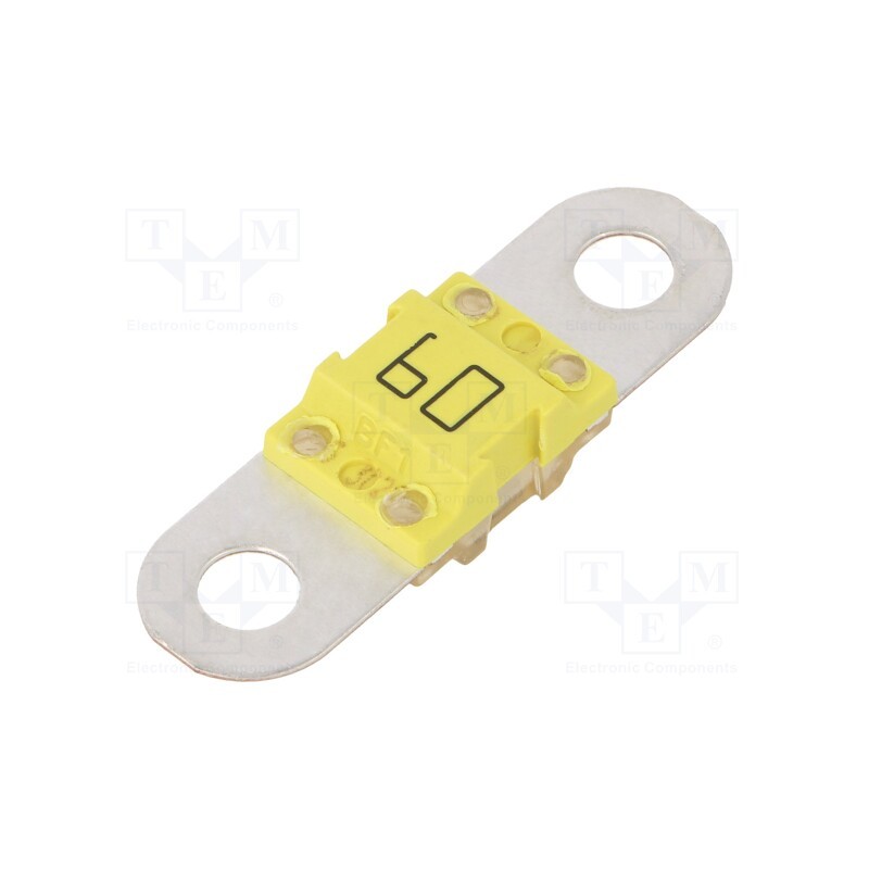 1 pcs x LITTELFUSE - 153.5631.5601 - Fuse: fuse, 60A, 32VDC, M5 screw, automotive, 16x12x8mm, copper, BF1