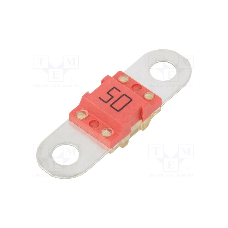 1 pcs x LITTELFUSE - 153.5631.5501 - Fuse: fuse, 50A, 32VDC, M5 screw, automotive, 16x12x8mm, copper, BF1