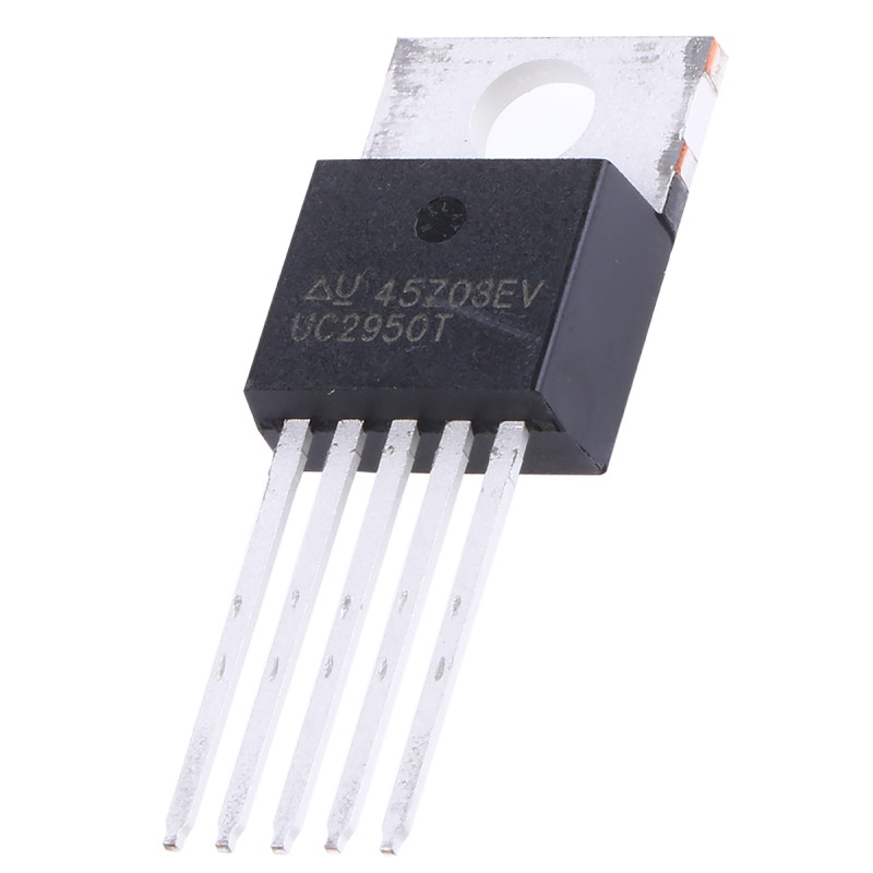 25 pcs - Texas Instruments UC2950T, MOSFET 1, 4 A, 35V 5-Pin, TO-220