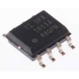 50 pcs - OPA1611AID Texas Instruments, Precision, Op Amp, 80MHz 100 Hz, 8-Pin SOIC