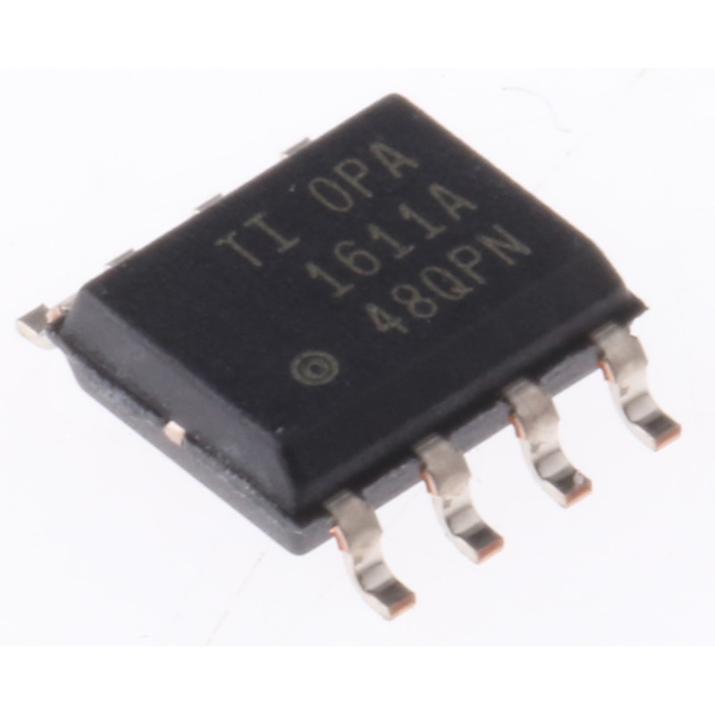 50 pcs - OPA1611AID Texas Instruments, Precision, Op Amp, 80MHz 100 Hz, 8-Pin SOIC