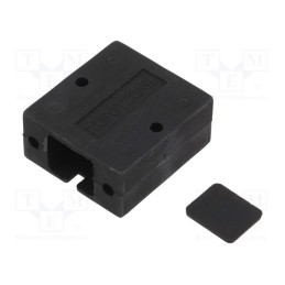 1 pcs x SPARKFUN ELECTRONICS - ROB-12105 - Bracket, black, for micromotors in size 10 x 12 x 24 mm, 1pcs.