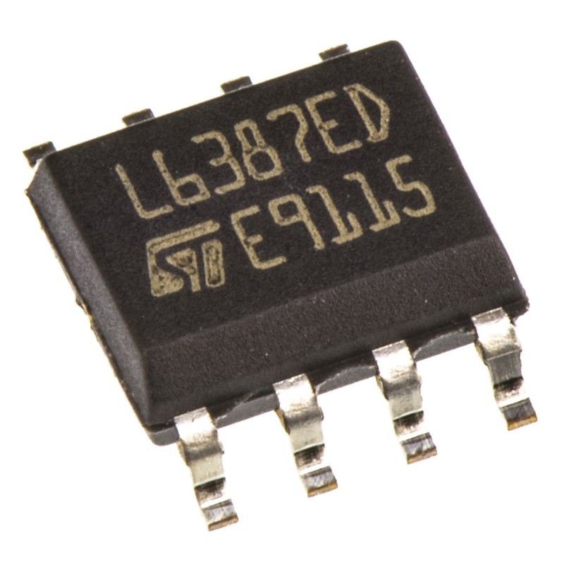10 pcs - STMicroelectronics L6387ED, MOSFET 2, 0.65 A, 17V 8-Pin, SOIC
