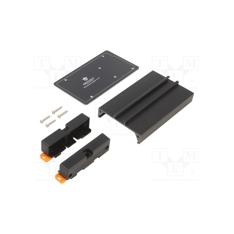 1 pcs x DFROBOT - DFR0191-R - Enclosure: DIN rail mount bracket, Arduino Mega, PVC