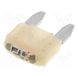 1 pcs x LITTELFUSE - 0MINI025.HXGLO - Fuse: fuse, 25A, 12VDC, automotive, 10.9mm, SMART GLOW