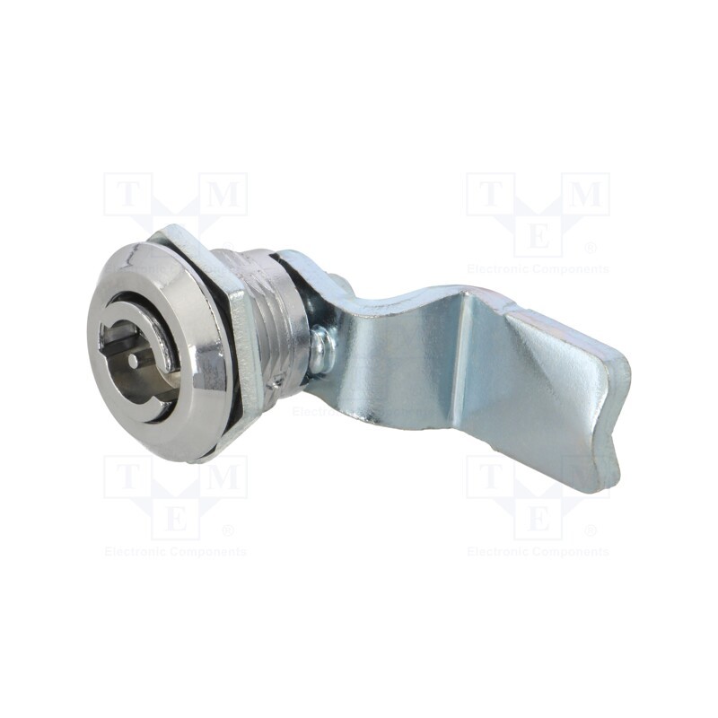 1 pcs x ELESA+GANTER - GN 115-VDE-32 - Lock, cast zinc, 32mm, Kind of insert bolt: double-bit insert