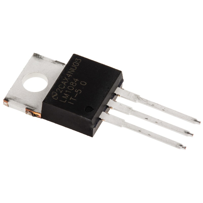 5 pcs - Texas Instruments LM1084IT-5.0/NOPB, 1 Low Dropout Voltage, Voltage Regulator 5A, 5 V 3-Pin, TO-220