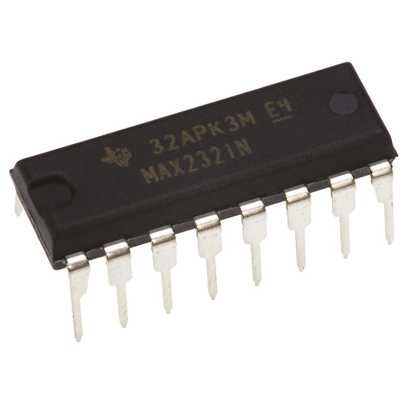 125 pcs - Texas Instruments MAX232IN Line Transceiver, 16-Pin PDIP