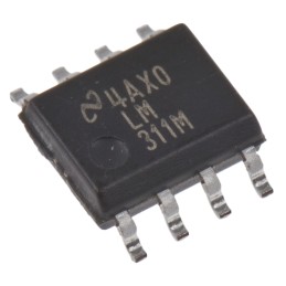 5 pcs - LM311M/NOPB Texas Instruments, Comparator, Open Collector O/P, 0.2μs 9 - 28 V 8-Pin SOIC